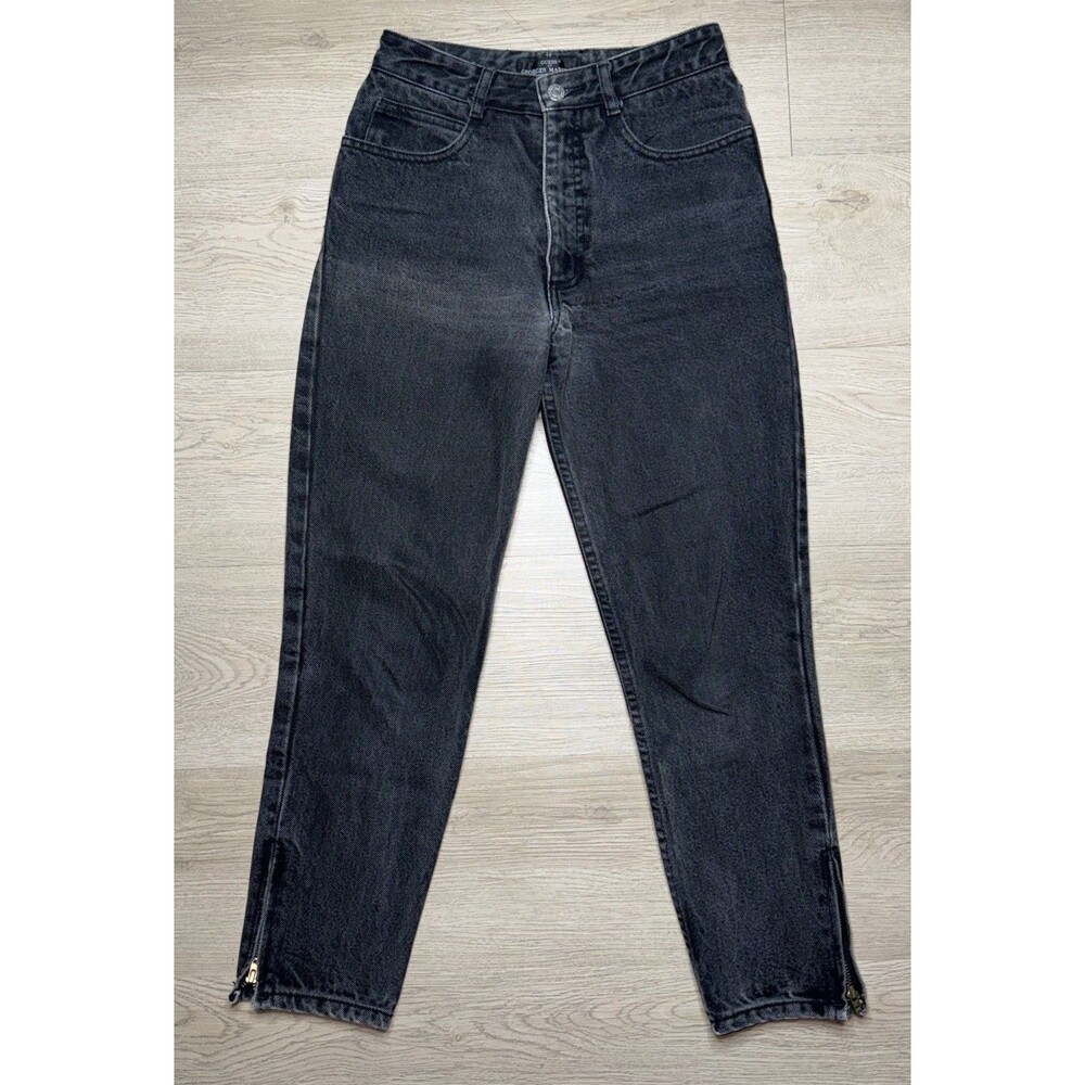 Vintage Guess Jeans Womens 14 Black 25x24 Georges Marciano USA Made High Waist